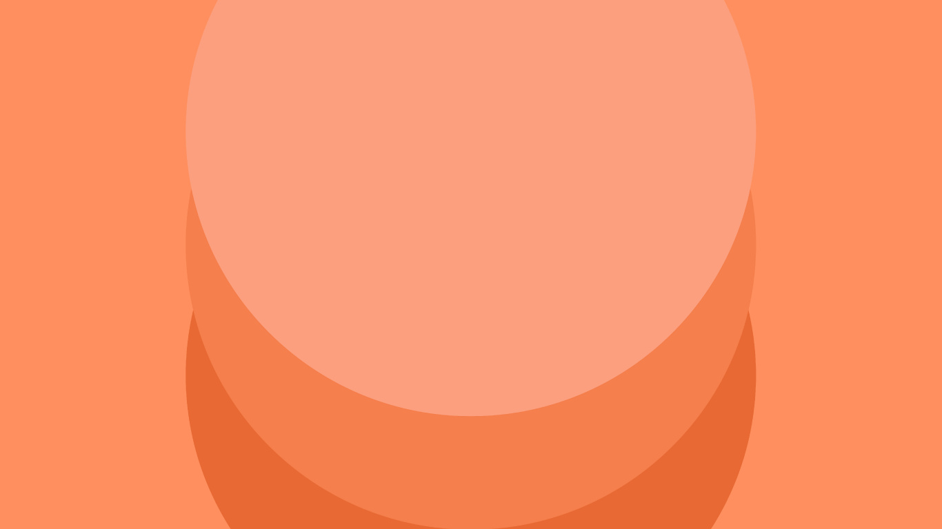 Обои Апельсин, предвычисление, математика, полутона и оттенки, круг в разрешении 1366x768