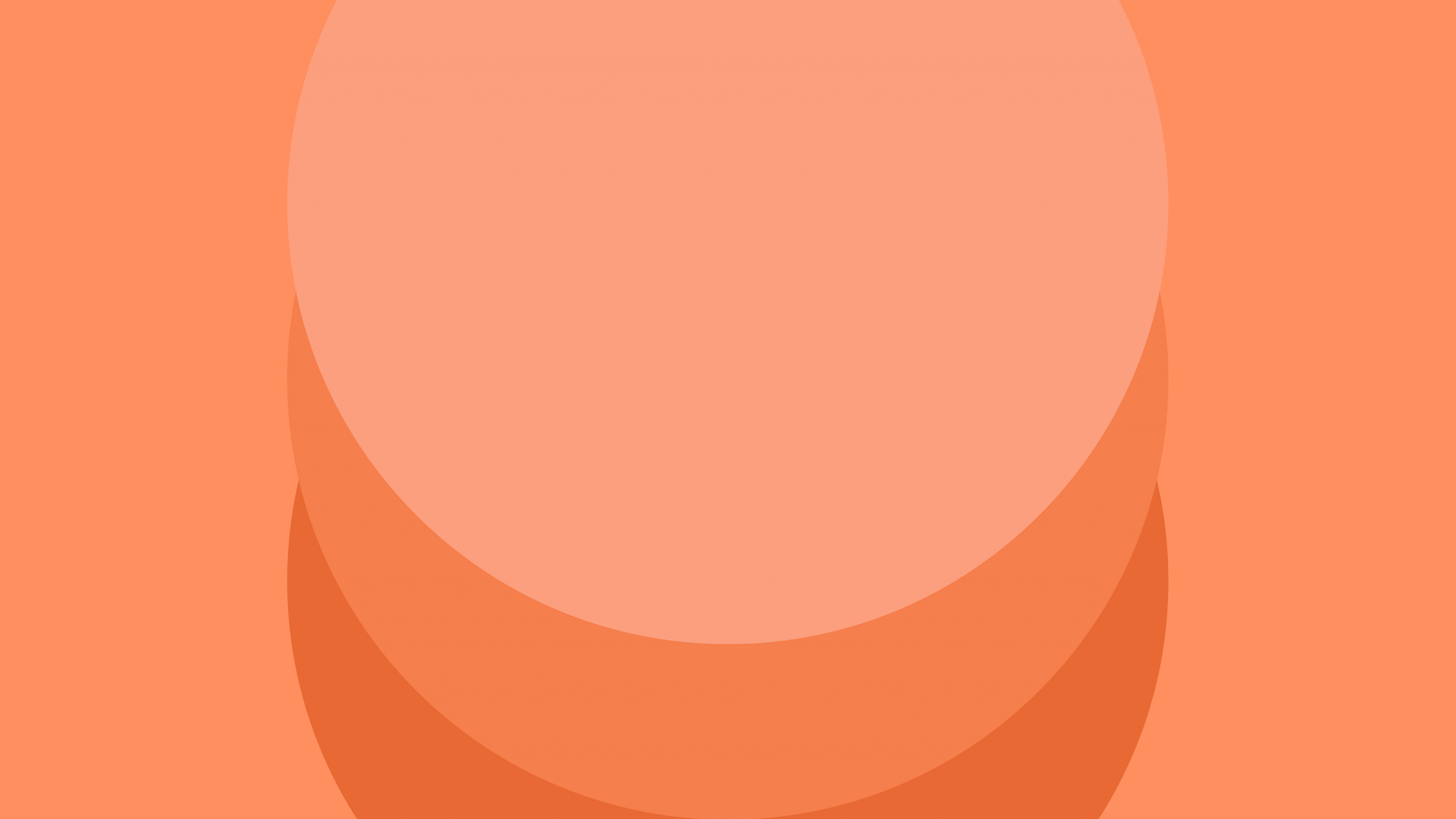 Обои Апельсин, предвычисление, математика, полутона и оттенки, круг в разрешении 3840x2160