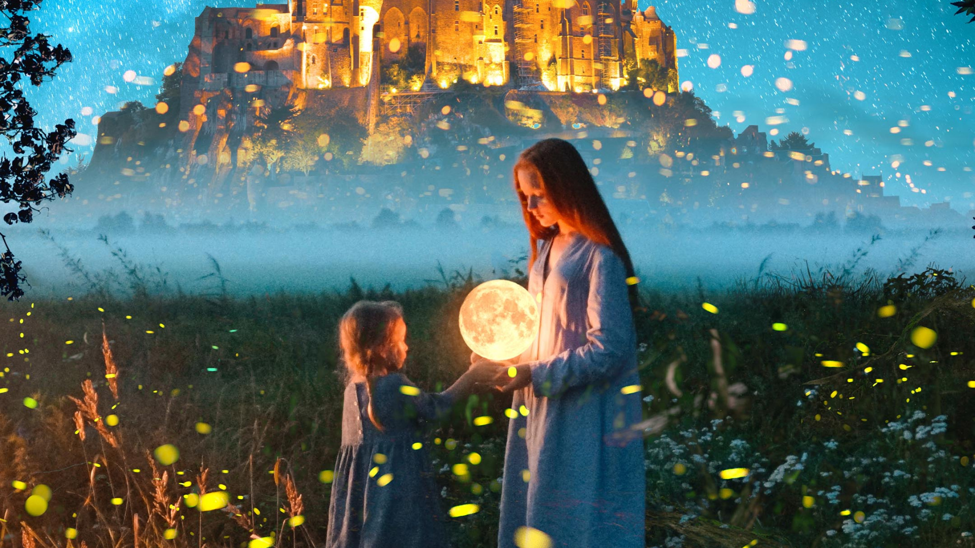 Обои природа, мир, Люди в природе, свет, освещение в разрешении 1920x1080