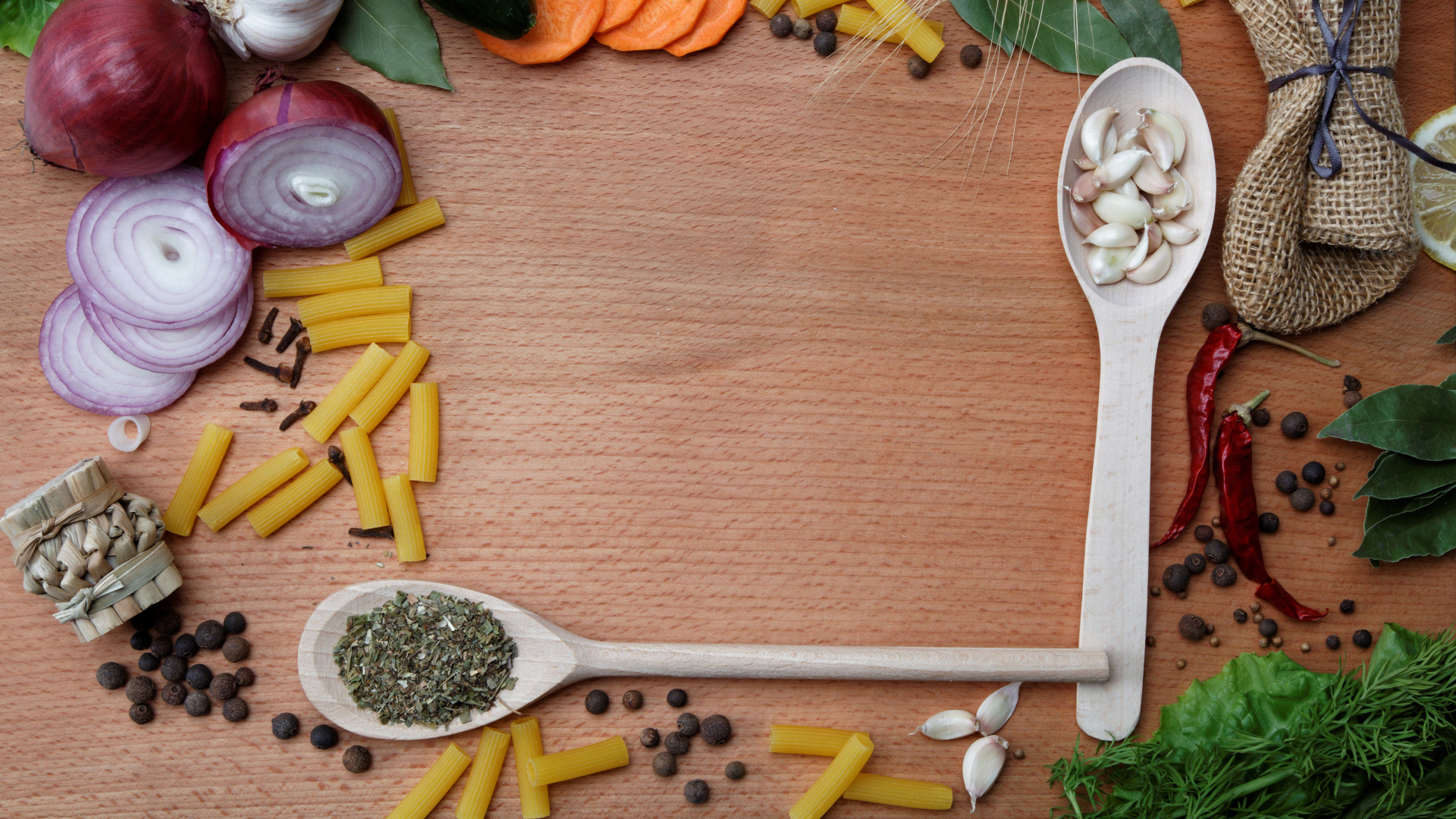 Обои Индийская кухня, овощ, пища, вегетарианская пища, суперфуд в разрешении 1920x1080