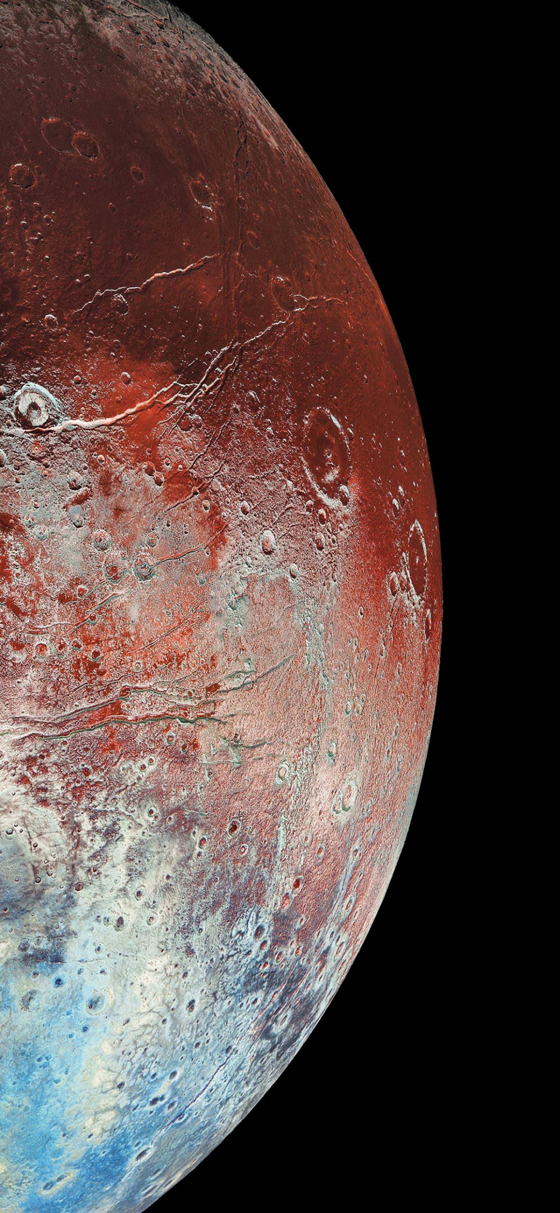 Обои луна, мир, астрономический объект, наука, круг в разрешении 1125x2436