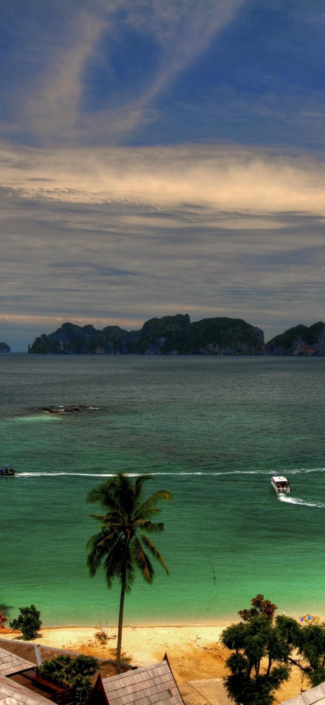 Обои Пхи-Пхи-Дон, пляж, водоем, море, природа в разрешении 1242x2688