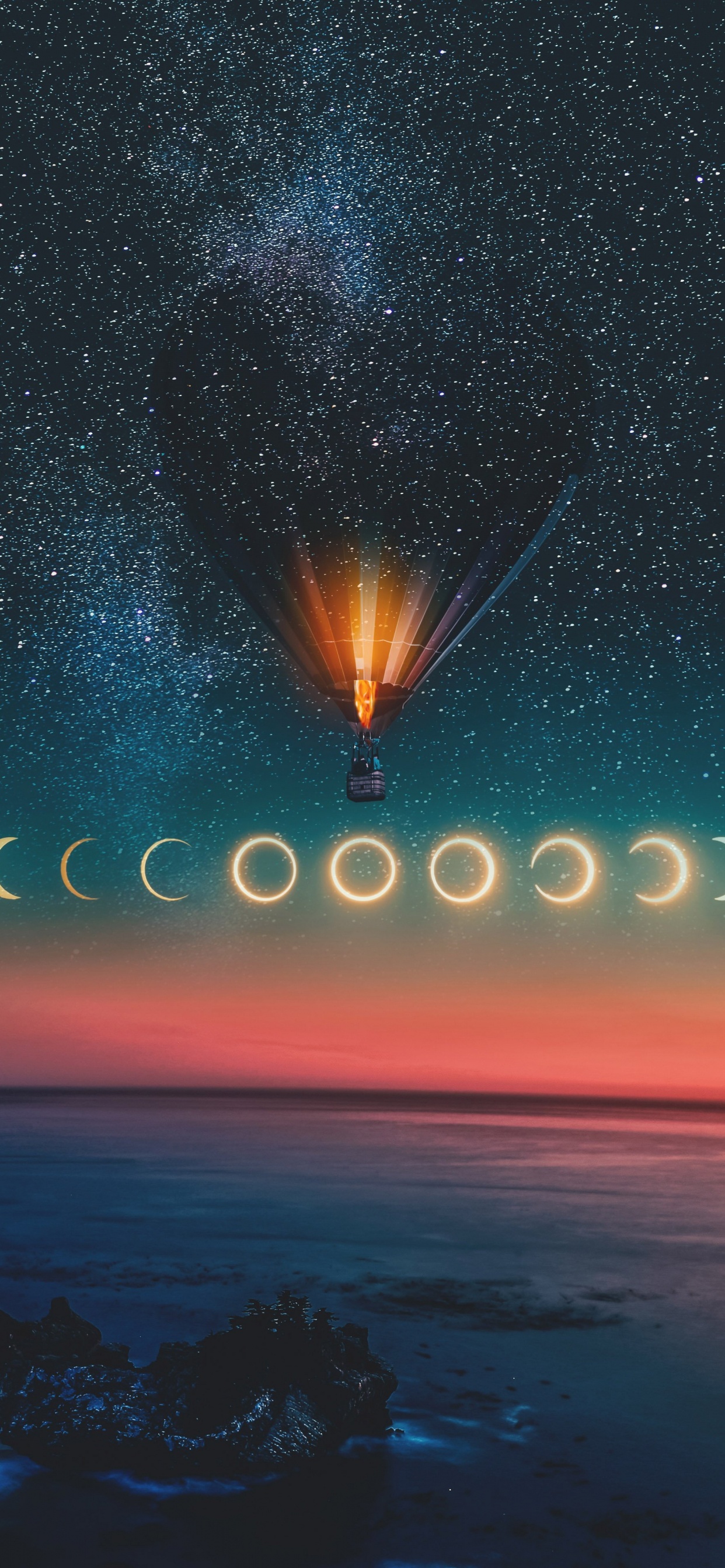 Обои природа, атмосфера, окружающая среда, вода, природный ландшафт в разрешении 1242x2688