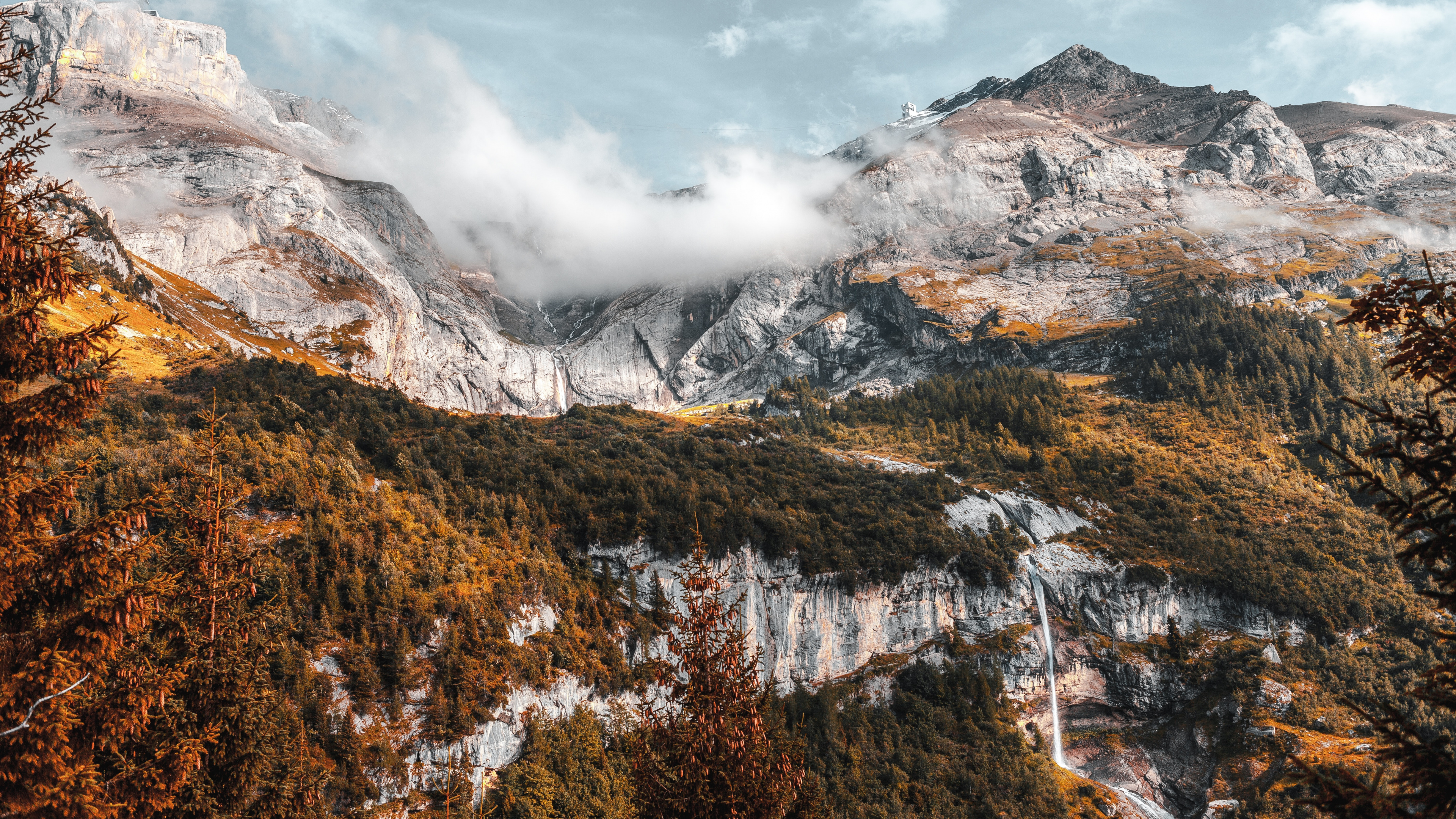 Обои йосемитский национальный парк, национальный парк, гора, облако, экорегион в разрешении 3840x2160