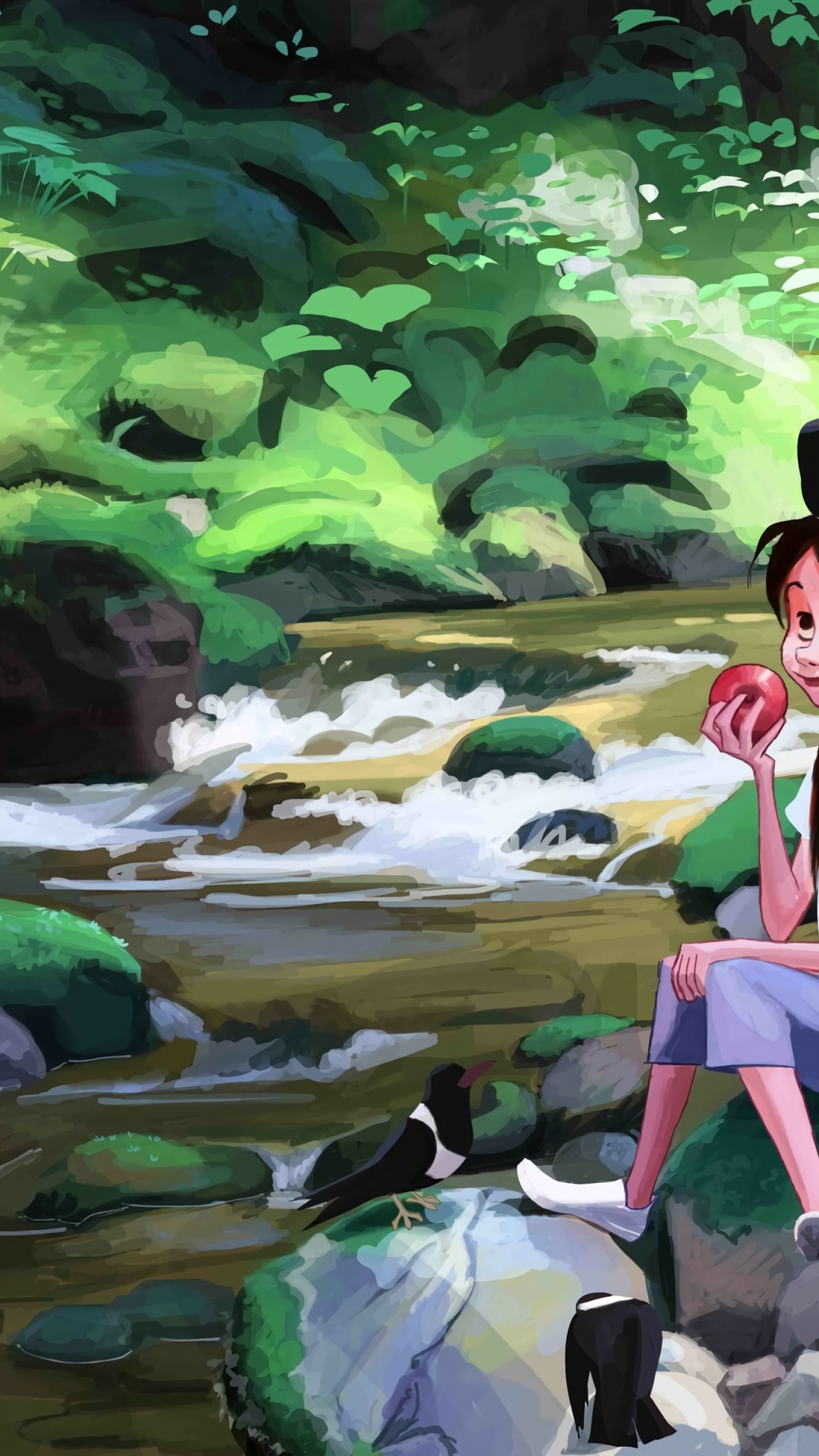 Обои цифровое искусство, произведение искусства, концепт арт, арт, живопись в разрешении 1080x1920