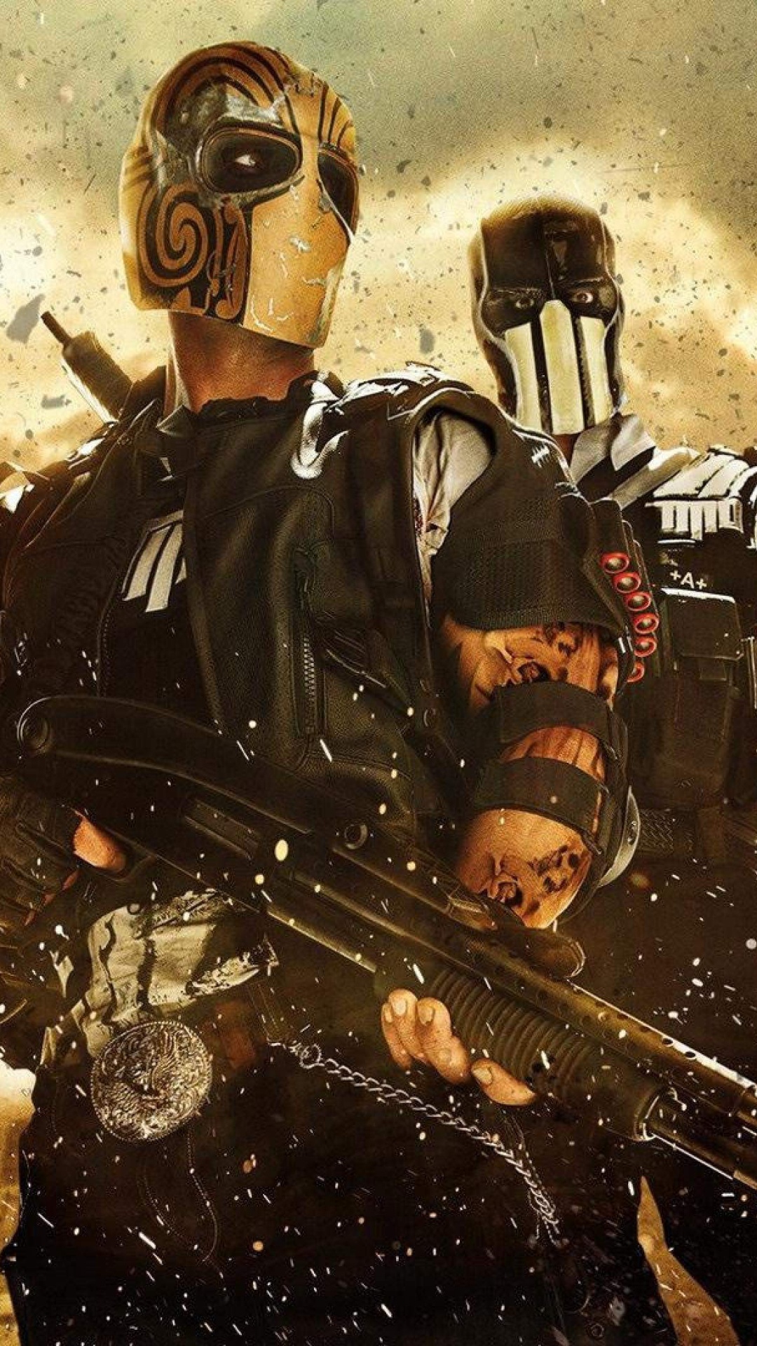 Обои Армии двух дьяволы картель, Две армии, боевик, шутер, геймплей в разрешении 1080x1920