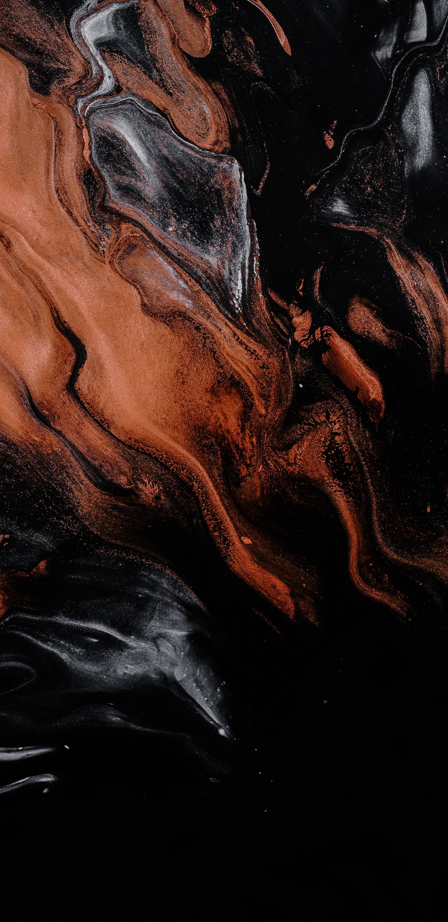 Обои абстрактное искусство, живопись, арт, цветной, цифровое искусство в разрешении 1440x2960