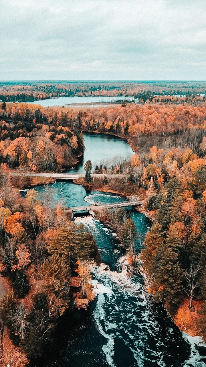 Обои пейзаж, облако, вода, растение, растительное сообщество в разрешении 720x1280