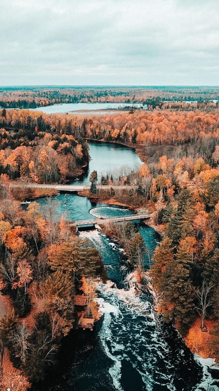 Обои пейзаж, облако, вода, растение, растительное сообщество в разрешении 750x1334