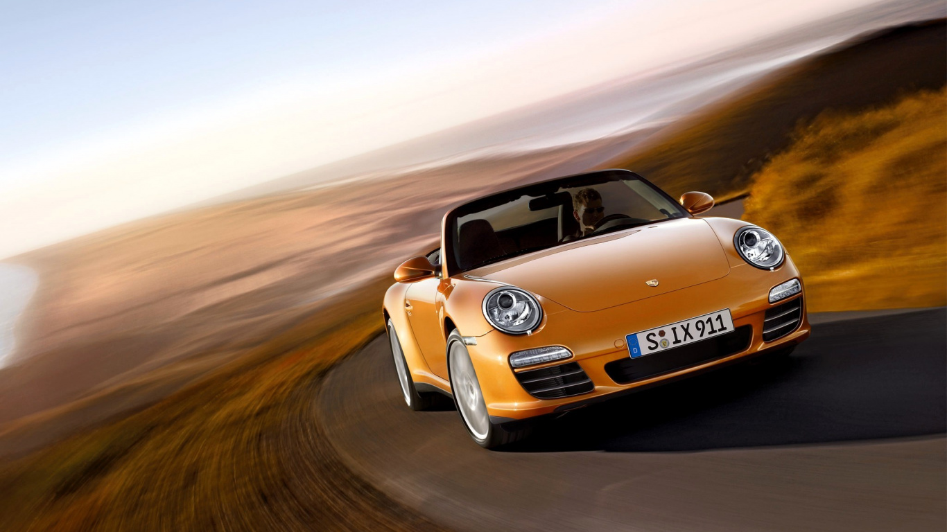 Обои Порше, авто, Кабриолет, спорткар, porsche boxster cayman в разрешении 1366x768