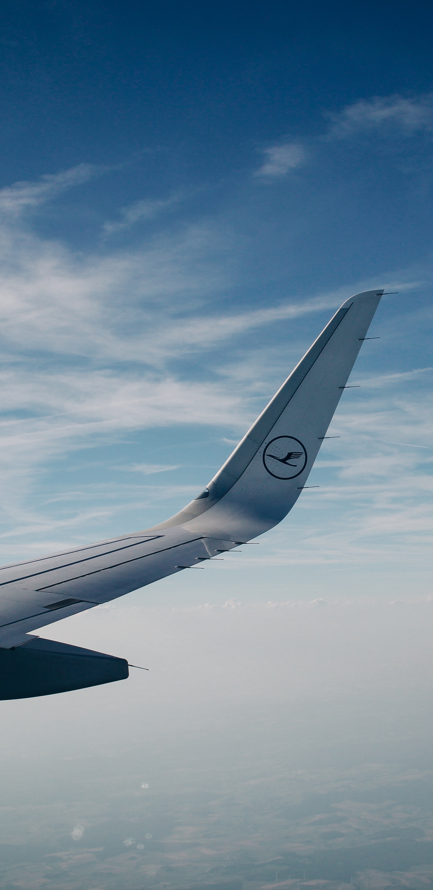 Обои самолет, самолеты, полет, авиация, воздушное путешествие в разрешении 1440x2960