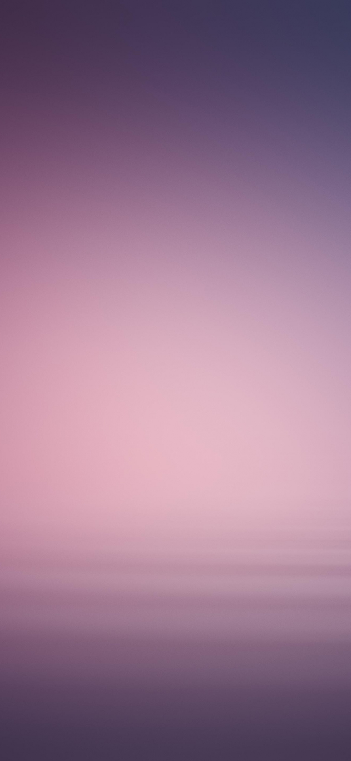 Обои пурпур, горизонт, дневное время, спокойный, утро в разрешении 1125x2436