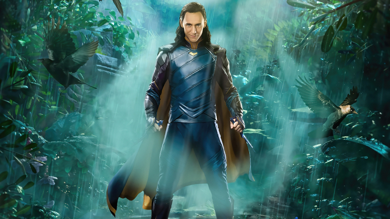 Обои Loki Where Mischief Lies в разрешении 1366x768