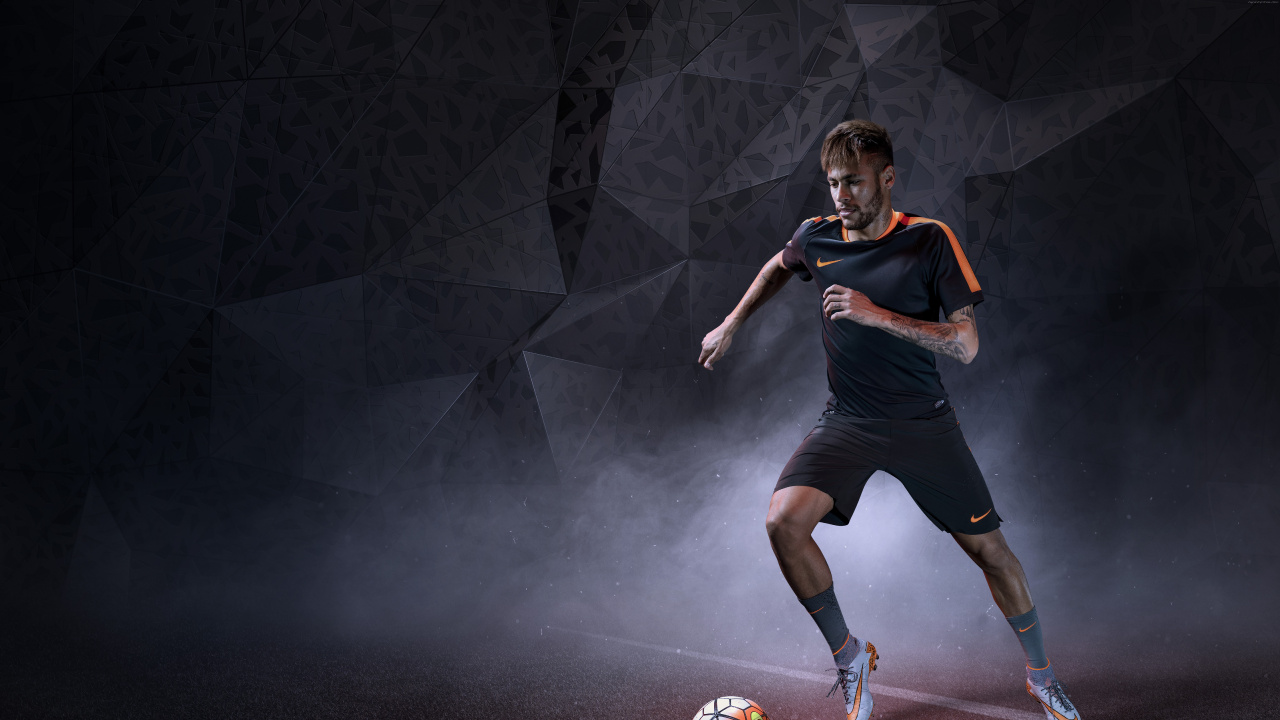 Обои ФК Барселона, Футбольный игрок, футбол, занятие спортом, мяч в разрешении 1280x720