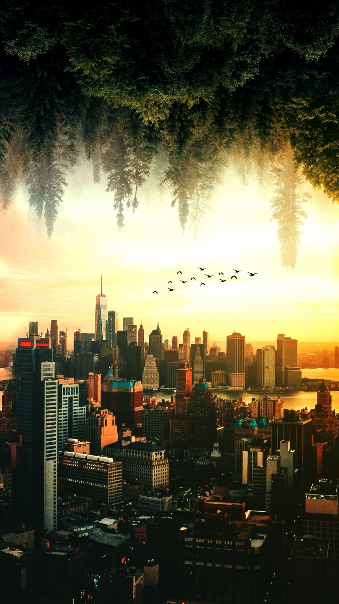 Обои бизнес плана, бизнес, облако, здание, небоскреб в разрешении 1080x1920