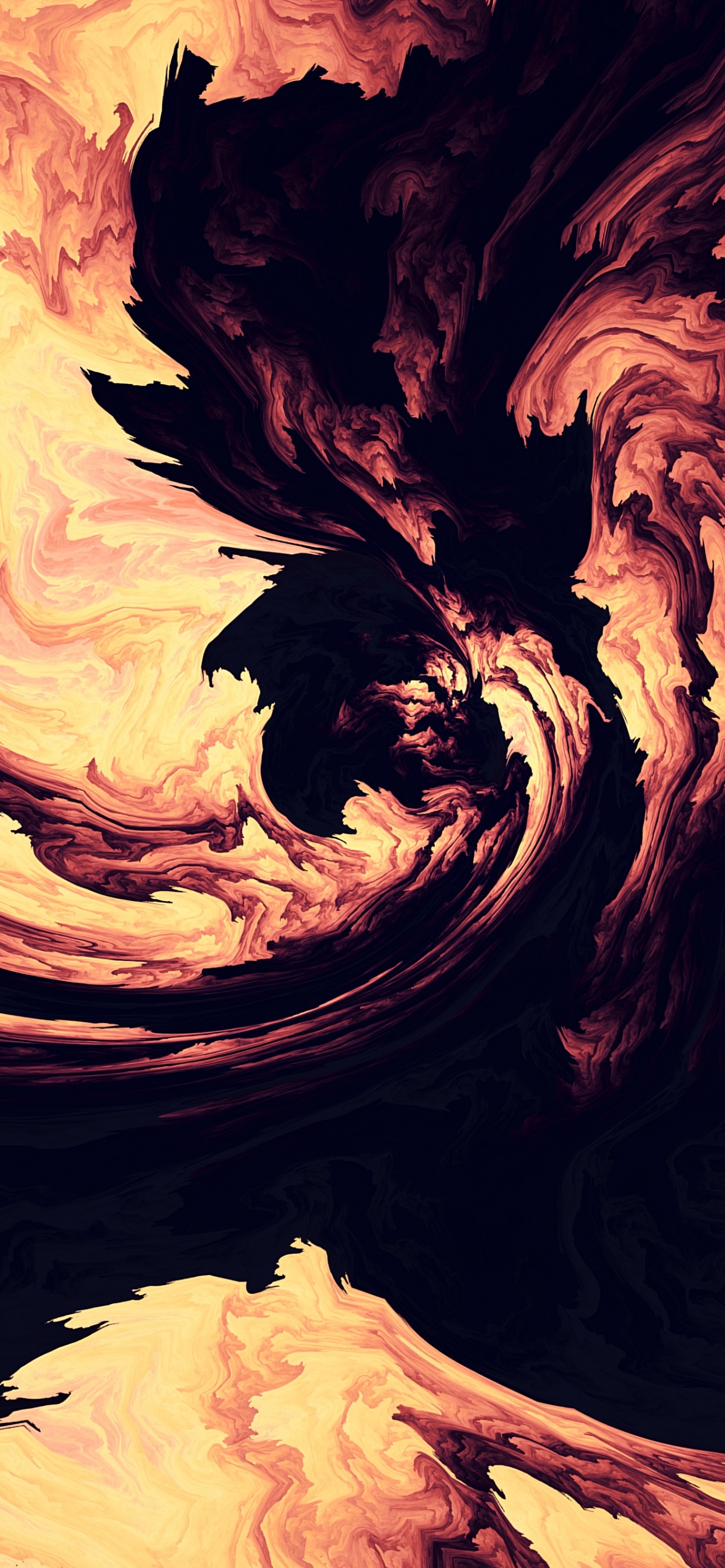 Обои дерево, формирование, визуальное искусство, графика, арт в разрешении 1242x2688