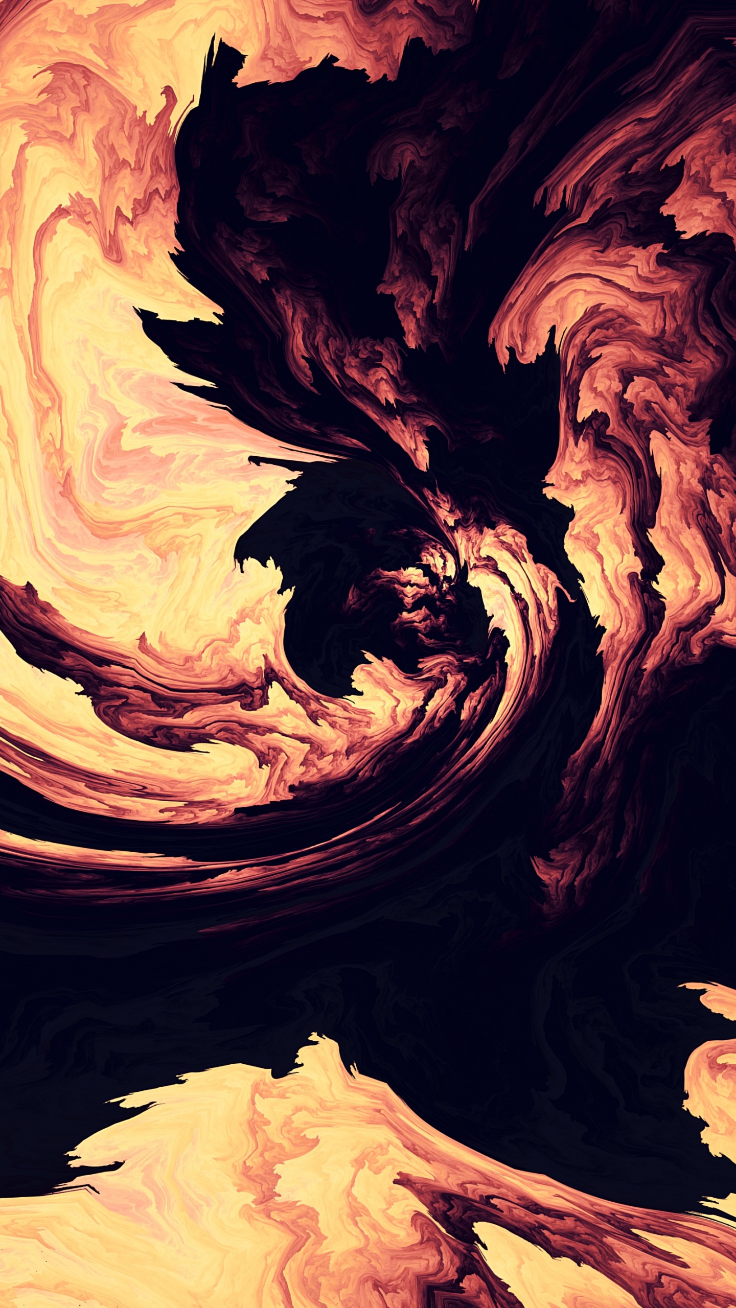 Обои дерево, формирование, визуальное искусство, графика, арт в разрешении 1440x2560