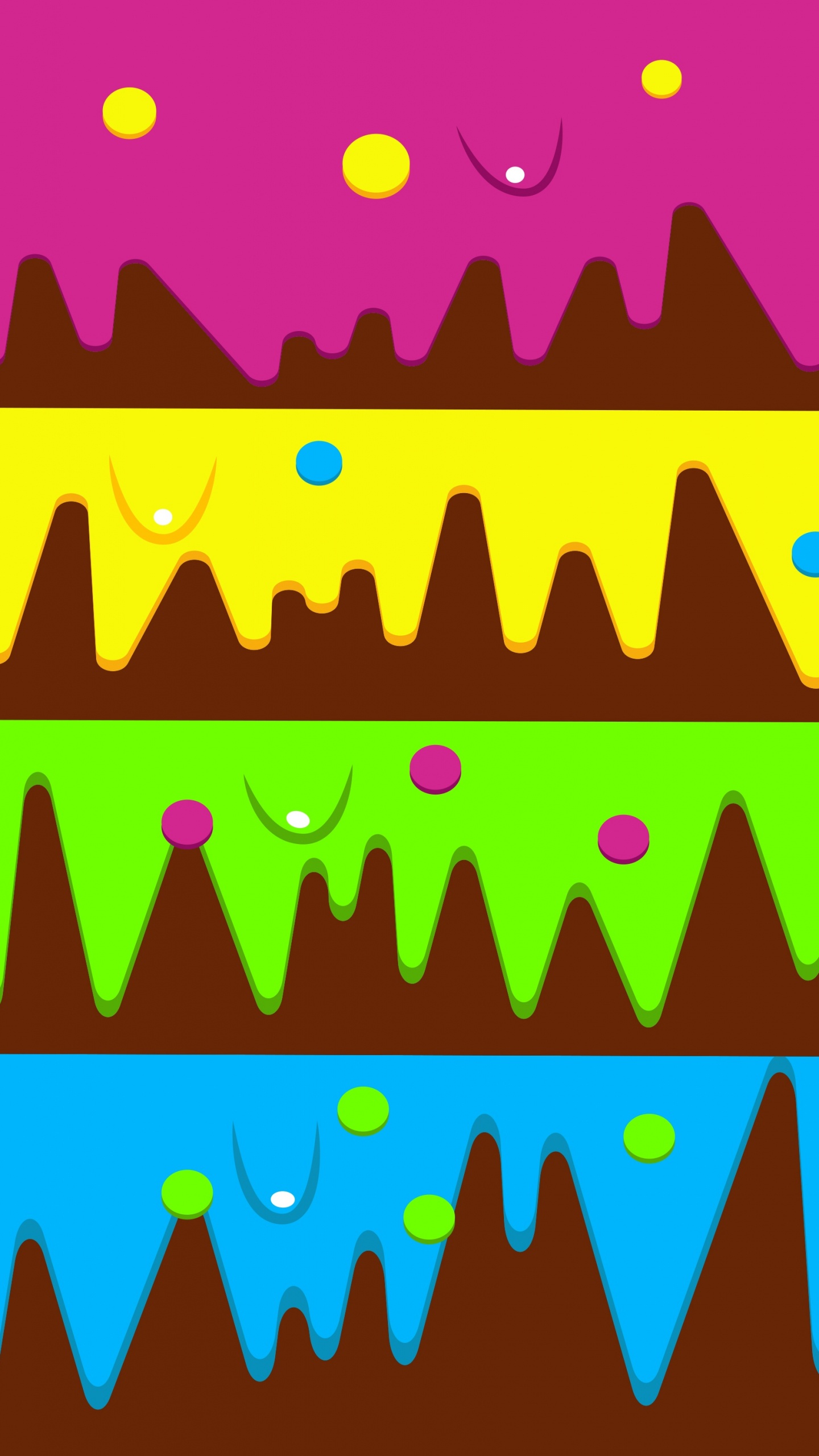 Обои узор, иллюстрация, графика, текстура, линия в разрешении 1440x2560