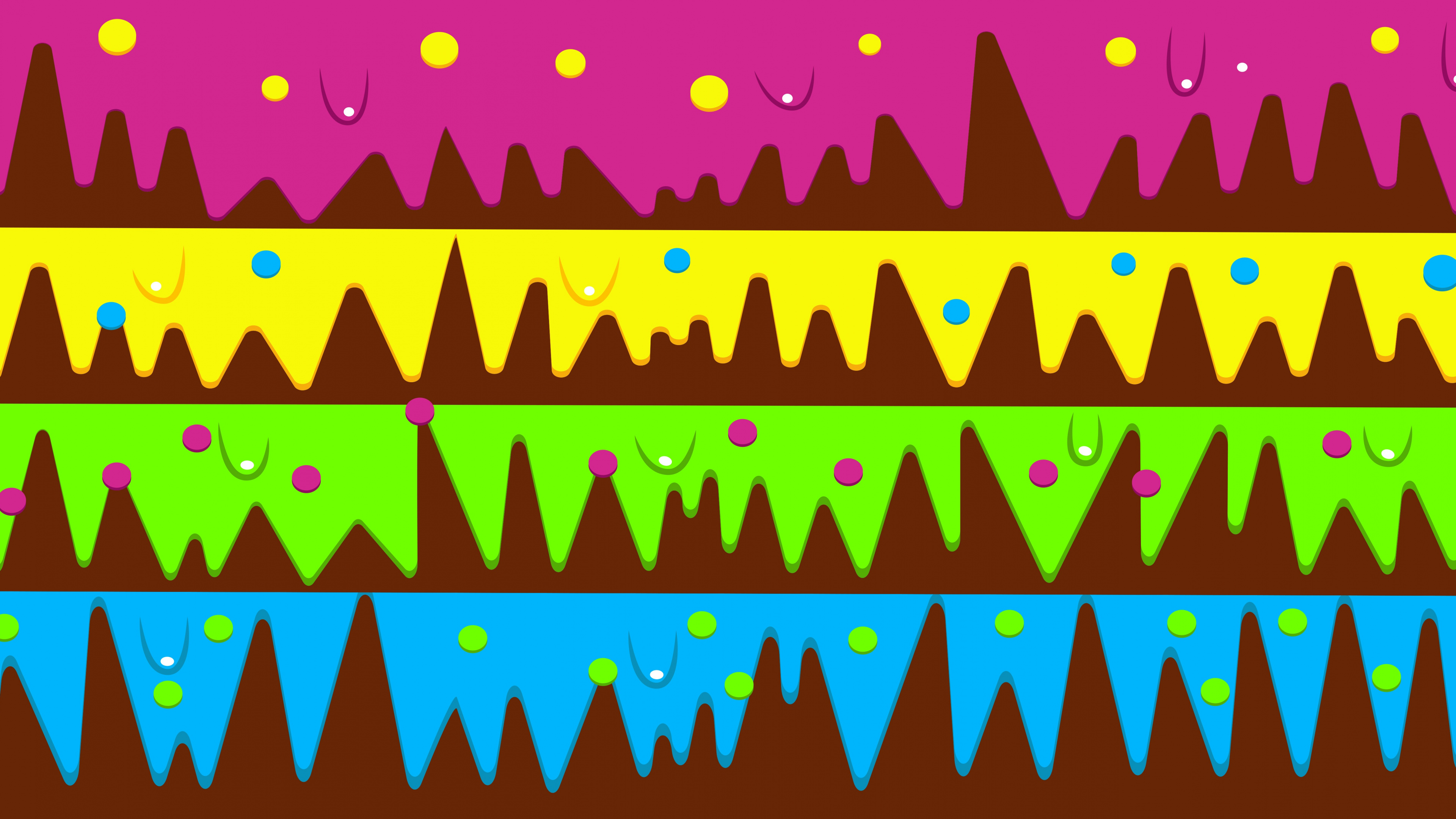 Обои узор, иллюстрация, графика, текстура, линия в разрешении 3840x2160