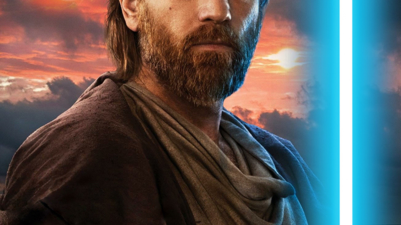 Обои Оби-Ван Кеноби, Юэн МакГрегор, Звездные войны Эпизод IV - Новая Надежда, Дарт Вейдер, Disney в разрешении 1280x720