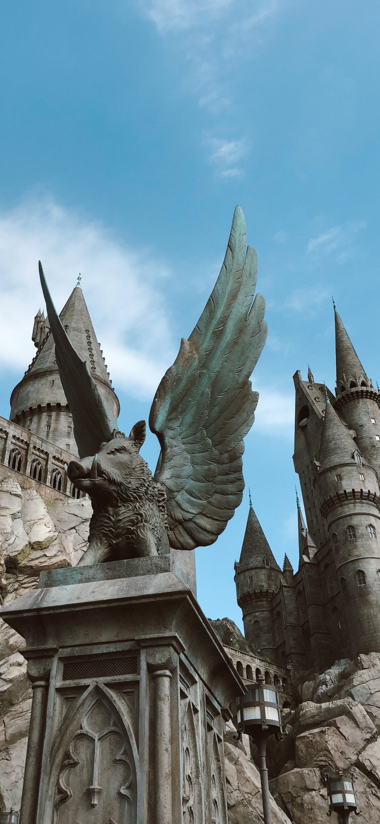 Обои ориентир, древняя история, статуя, средневековая архитектура, скульптура в разрешении 1242x2688