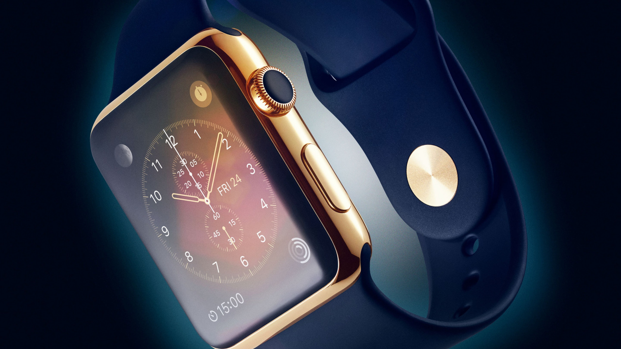 Обои apple, умные часы, часы, гаджет, электронное устройство в разрешении 1280x720