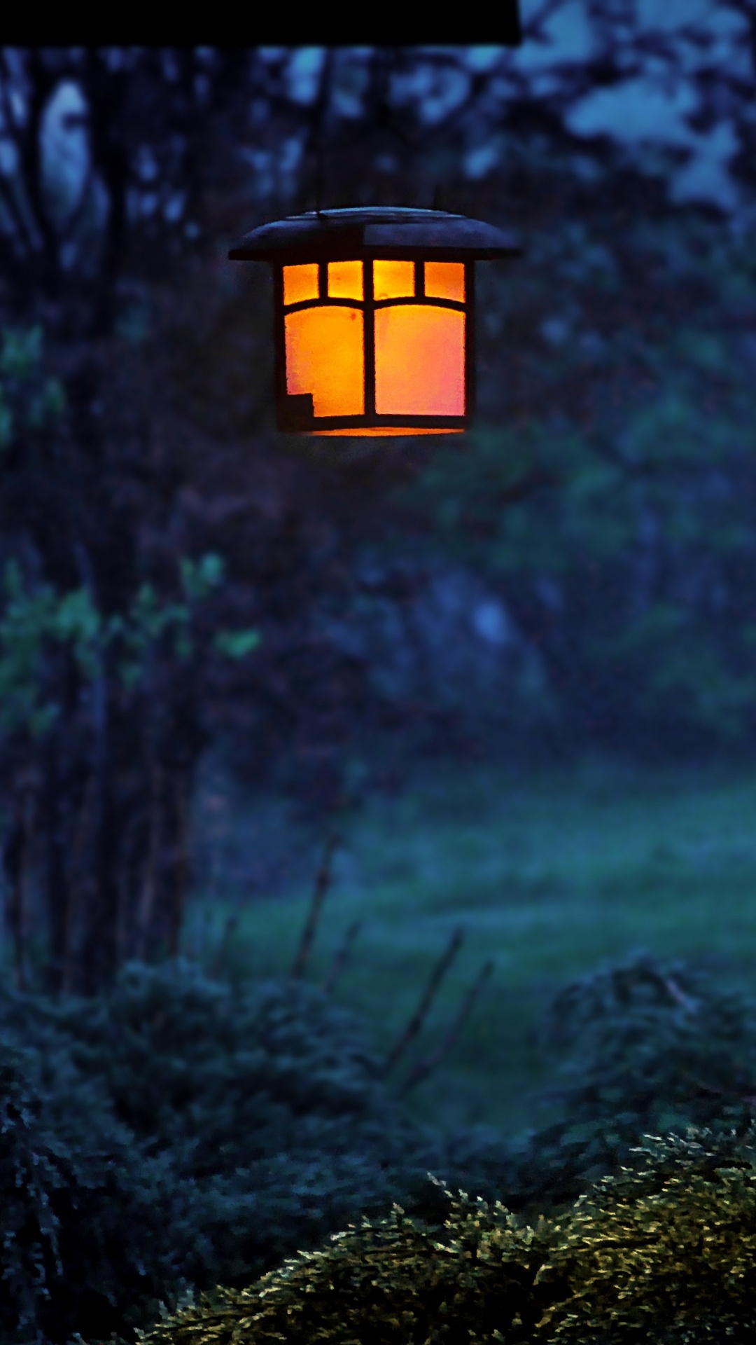 Обои природа, Ночной Замок-В, зеленый, Коран, ночь в разрешении 1080x1920