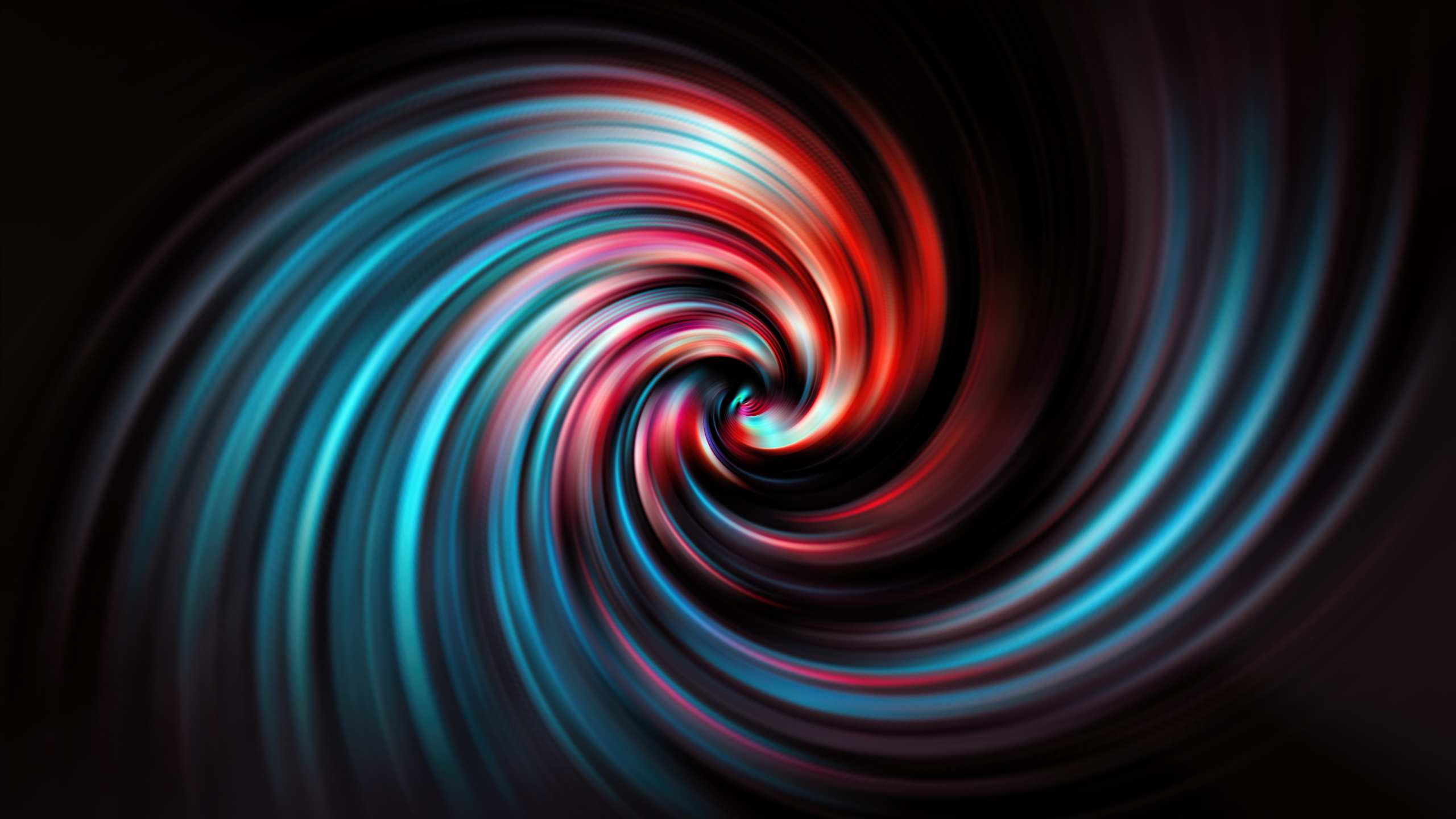 Обои арт, графический дизайн, вихрь, спираль, фрактальное искусство в разрешении 2560x1440