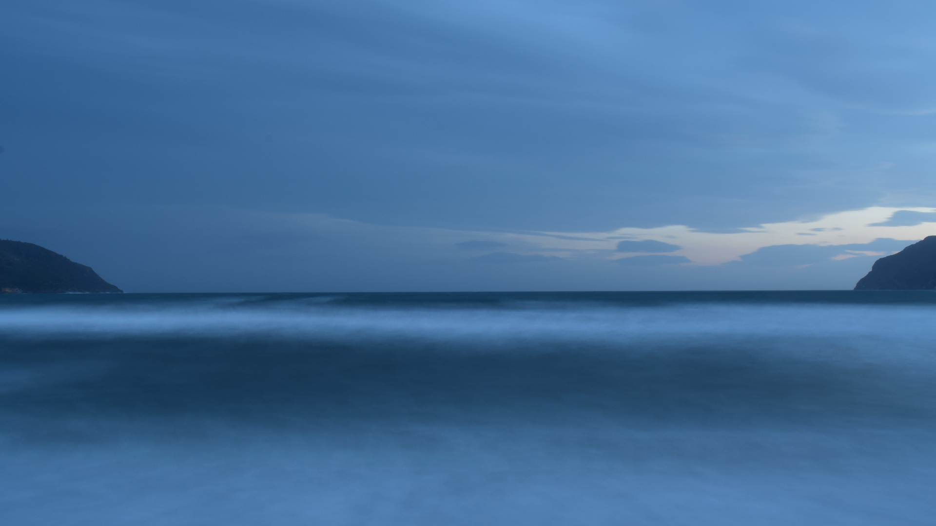 Обои природа, океан, море, побережье, синий в разрешении 1920x1080