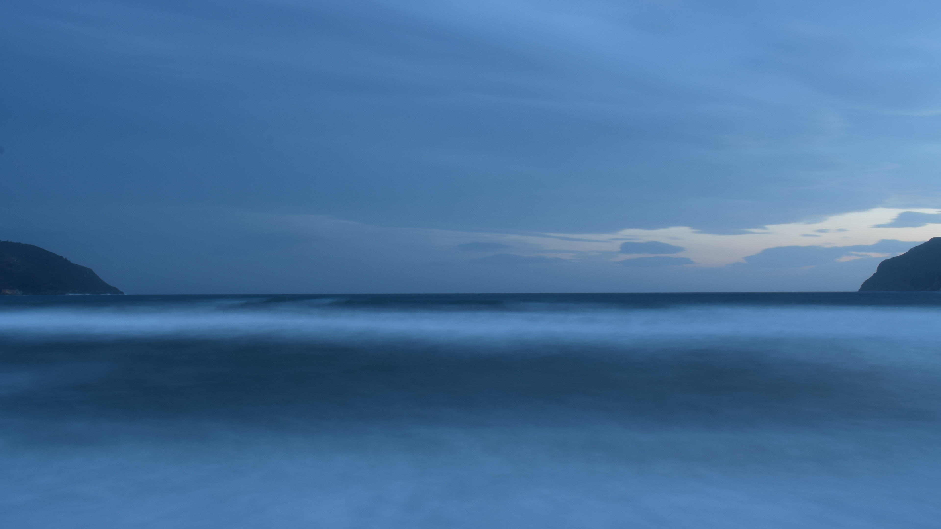 Обои природа, океан, море, побережье, синий в разрешении 3840x2160