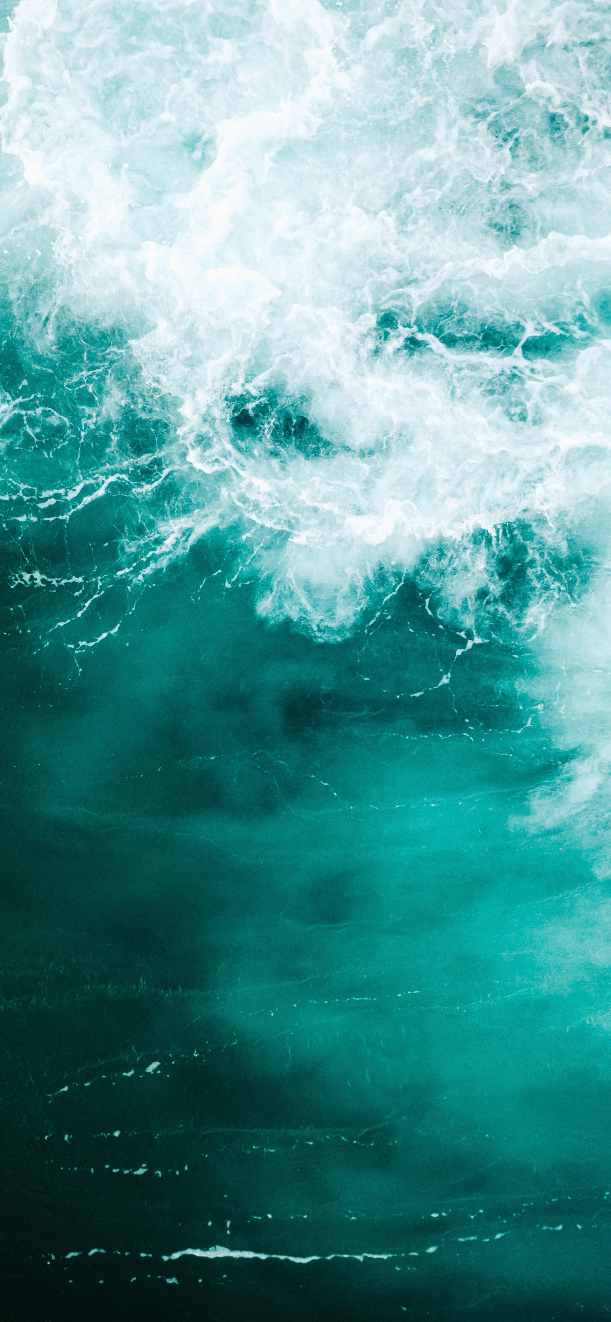 Обои море, синий, вода, волна, зеленый в разрешении 1242x2688