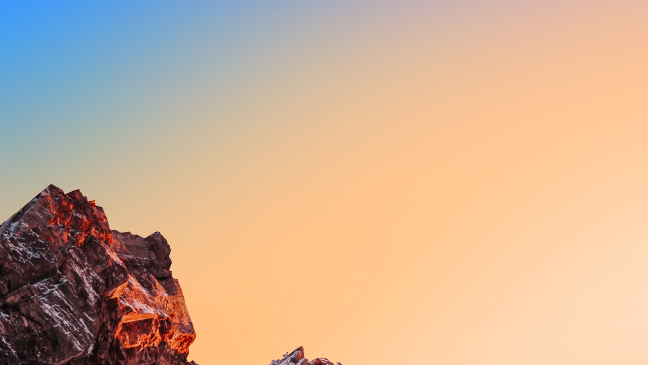 Обои природа, синий, горный рельеф, рок, гора в разрешении 1280x720