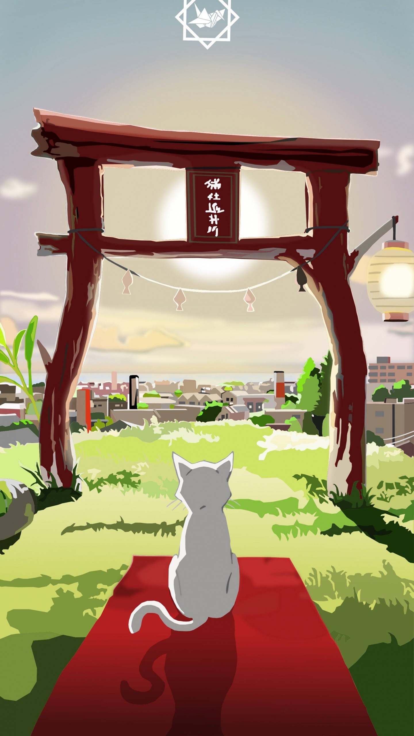 Обои нетфликс, анимация, мультик, живопись, рисование в разрешении 1440x2560