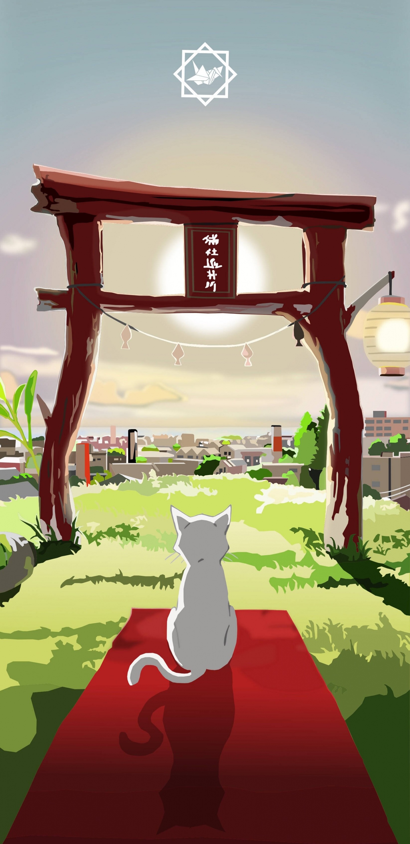 Обои нетфликс, анимация, мультик, живопись, рисование в разрешении 1440x2960