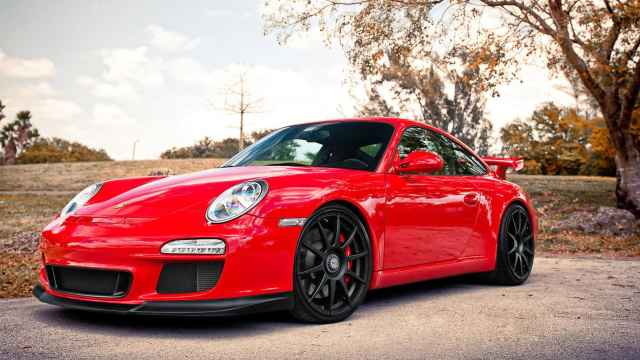 Обои porsche 911 gt3, Порше, авто, спорткар, кузов купе в разрешении 1280x720