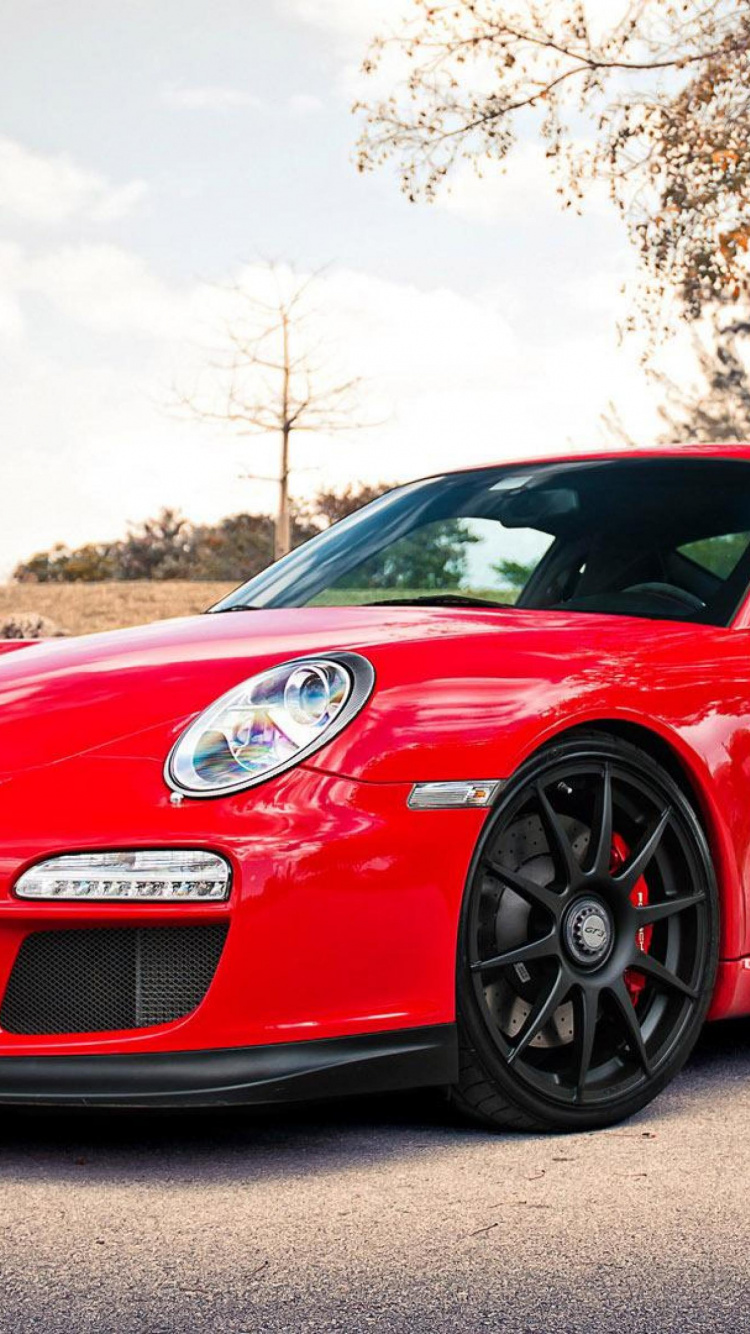 Обои porsche 911 gt3, Порше, авто, спорткар, кузов купе в разрешении 750x1334