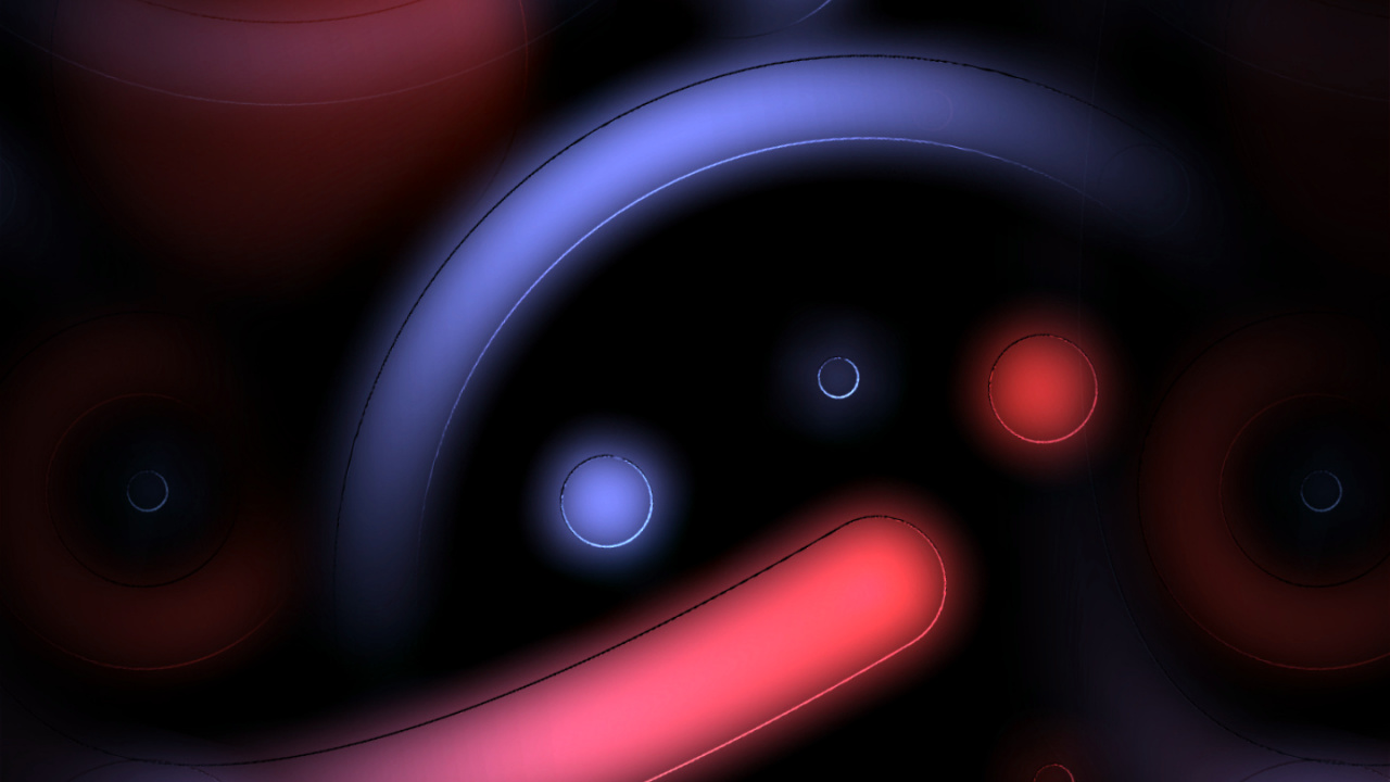 Обои жидкий, Фиолетовый, арт, пурпурный цвет, круг в разрешении 1280x720