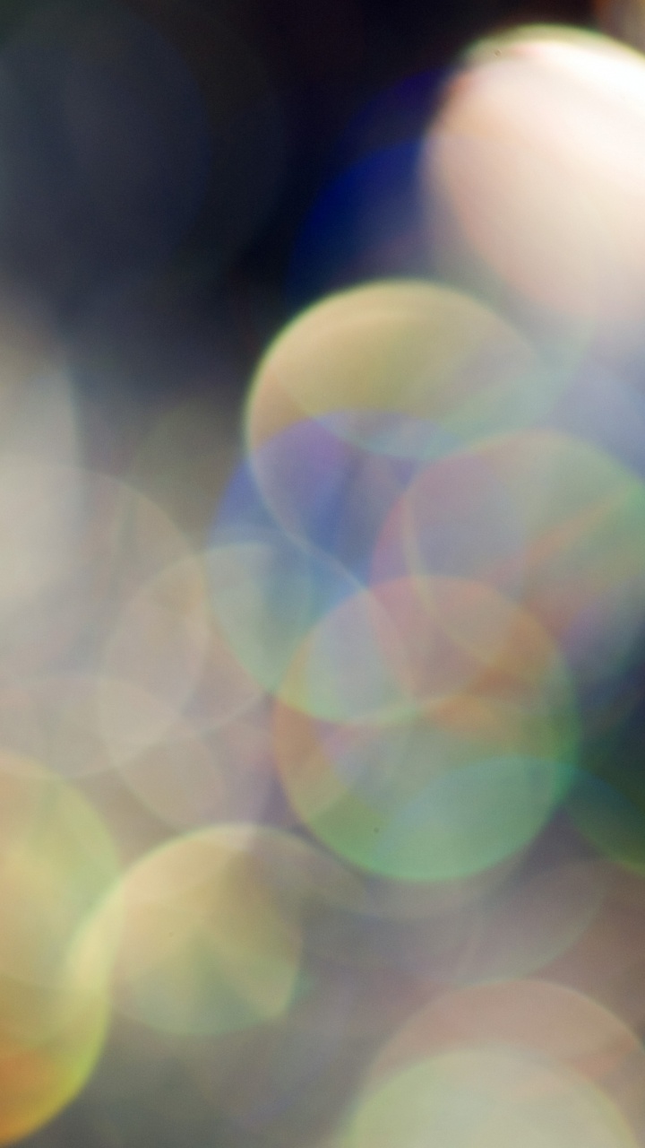 Обои боке, блик, свет, круг, солнечный свет в разрешении 720x1280