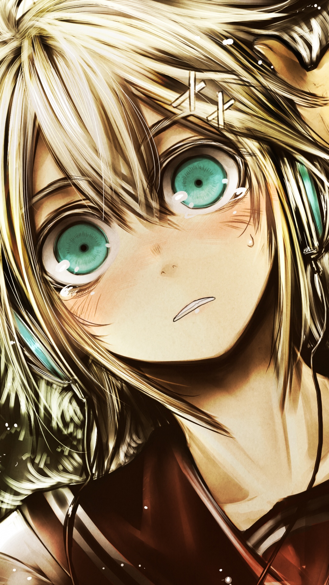 Обои аниме, мультфильм, волосы, прическа, длинные волосы в разрешении 1080x1920