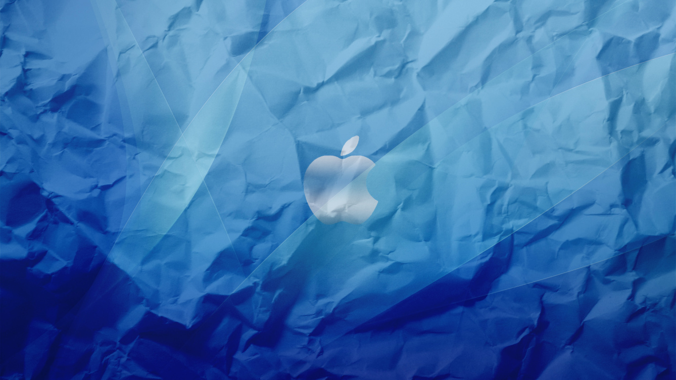 Обои бумага, текстура, синий, лазурный, вода в разрешении 1366x768