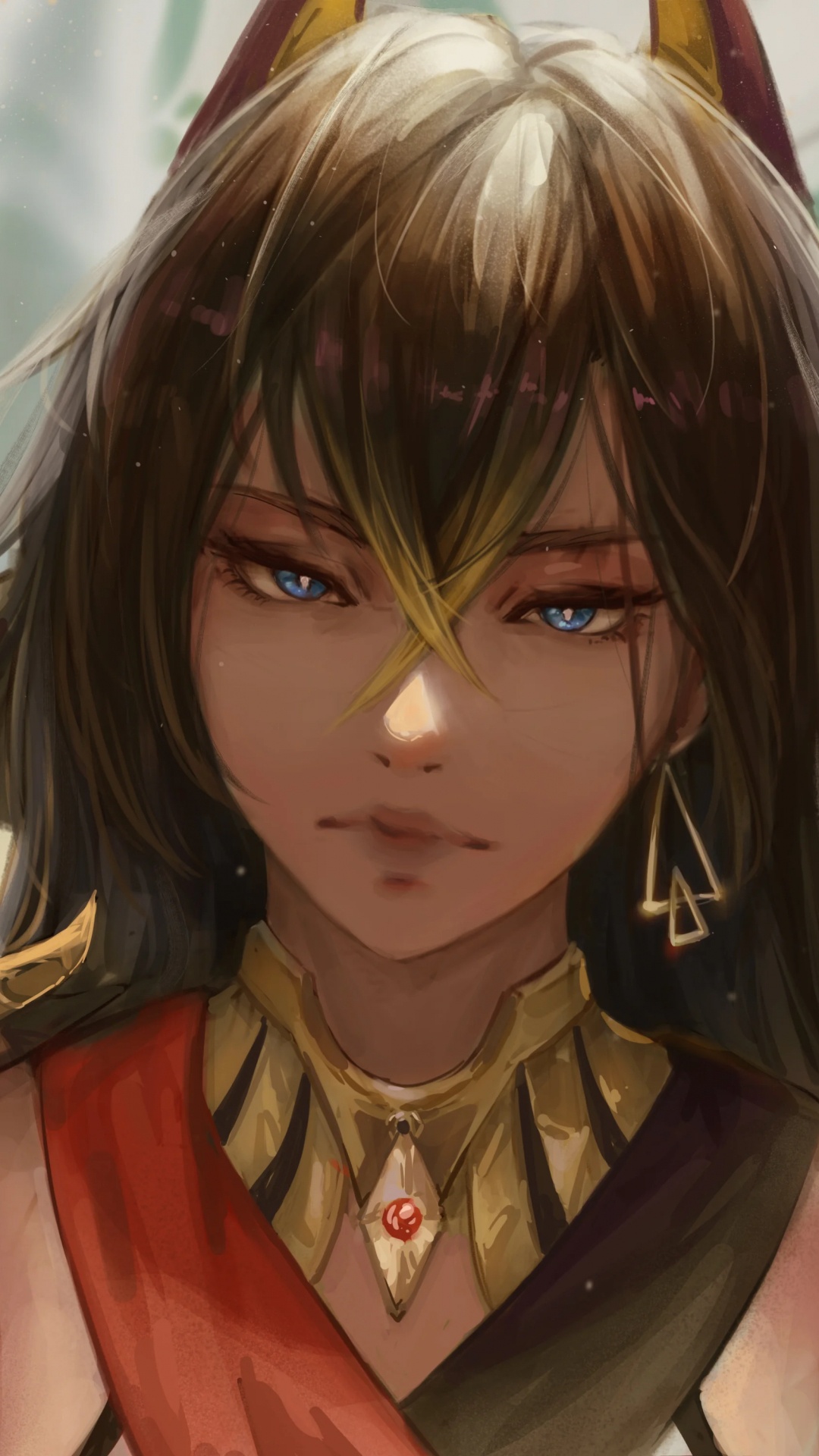 Обои Дехья Геншин фанарт, Геншин удар, дехья, хойолаборатория, арт в разрешении 1080x1920