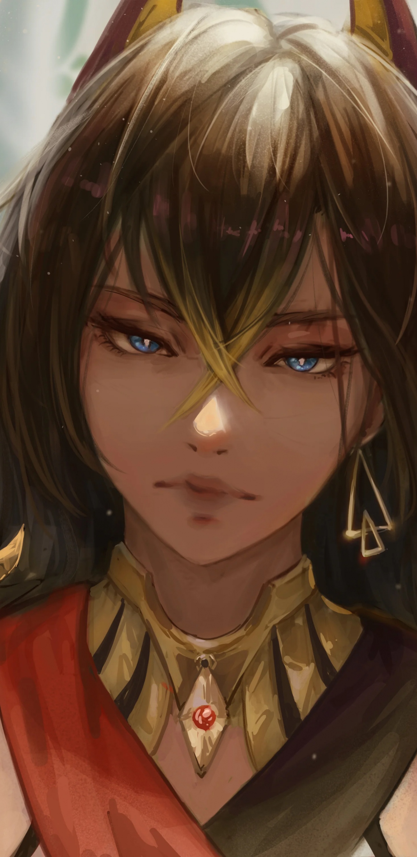 Обои Дехья Геншин фанарт, Геншин удар, дехья, хойолаборатория, арт в разрешении 1440x2960