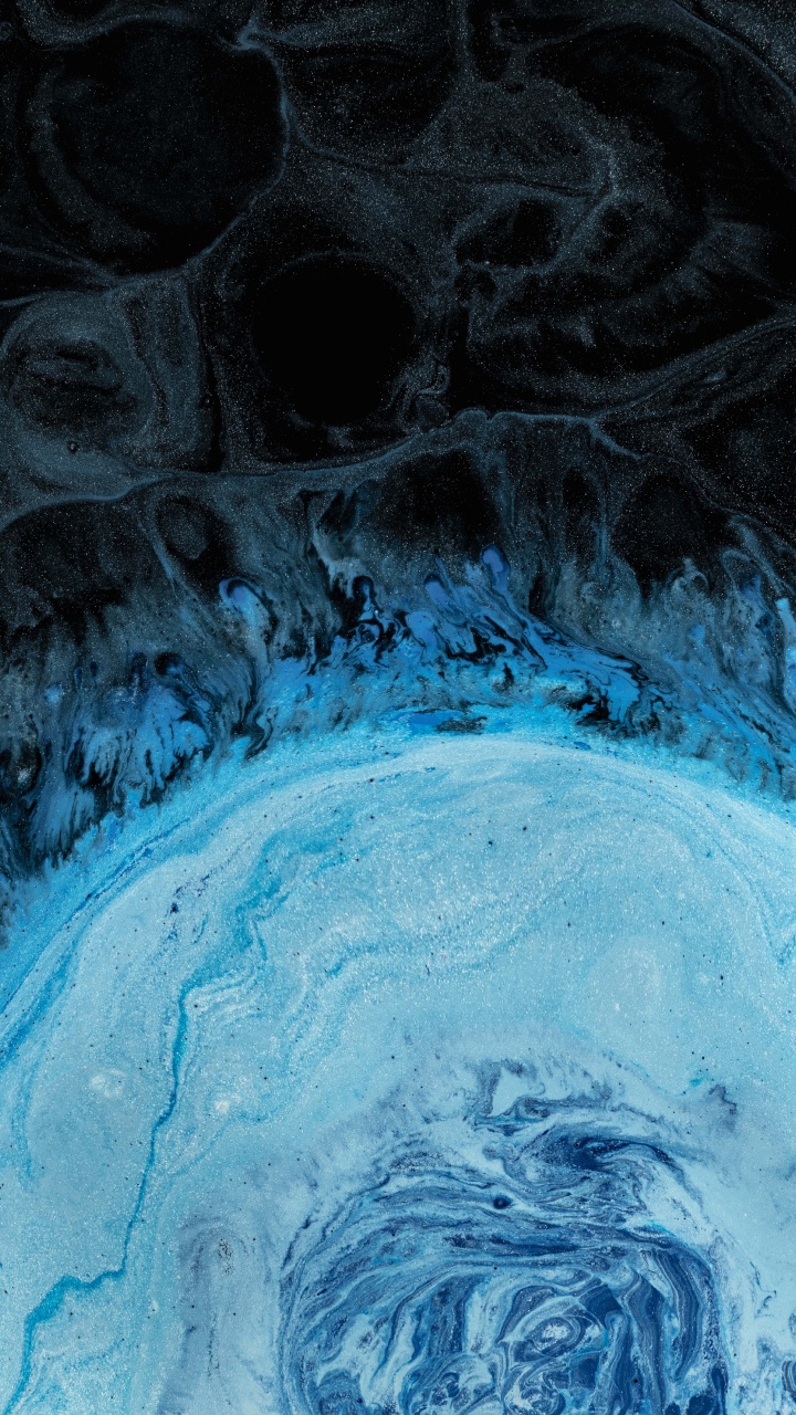 Обои синий, вода, Аква, бирюза, дизайн в разрешении 720x1280