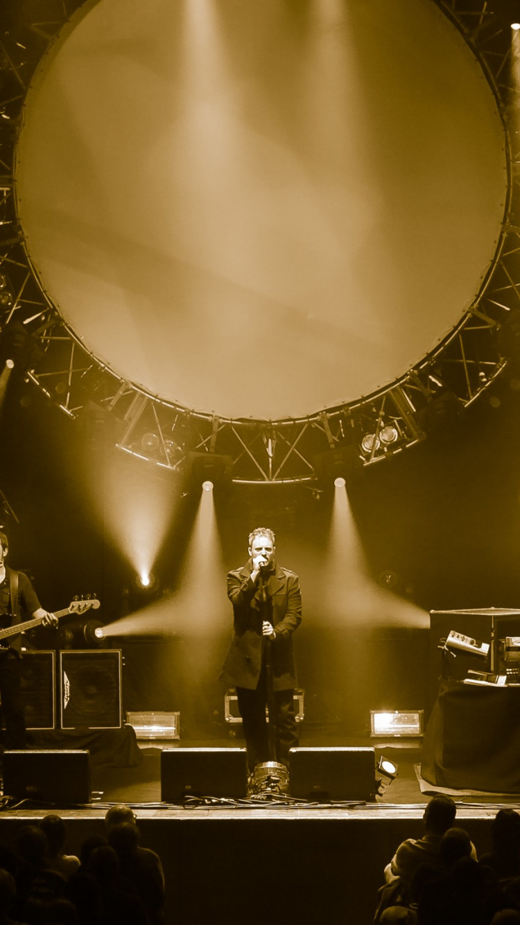 Обои ударная установка, рокконцерт, барабанщик, барабан, перкуссия в разрешении 750x1334