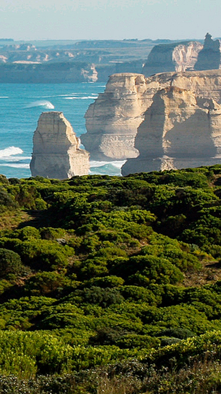Обои великая океанская дорога, Мельбурн, путешествие, побережье, мыс в разрешении 750x1334
