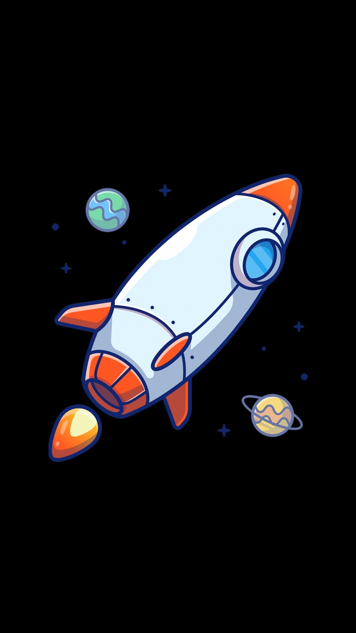 Обои ракета, амолед, постер, Постер фильма, Реактивный Енот в разрешении 720x1280