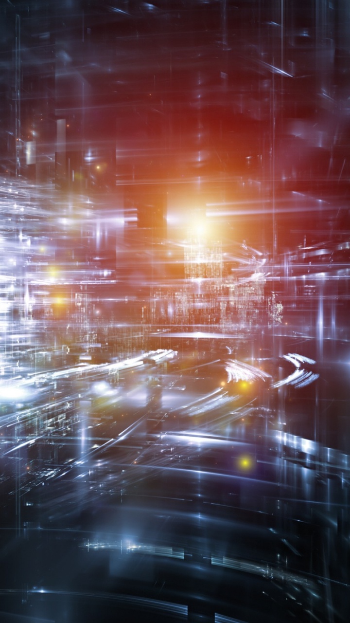 Обои космос, темнота, атмосфера, космическое пространство, столица в разрешении 720x1280