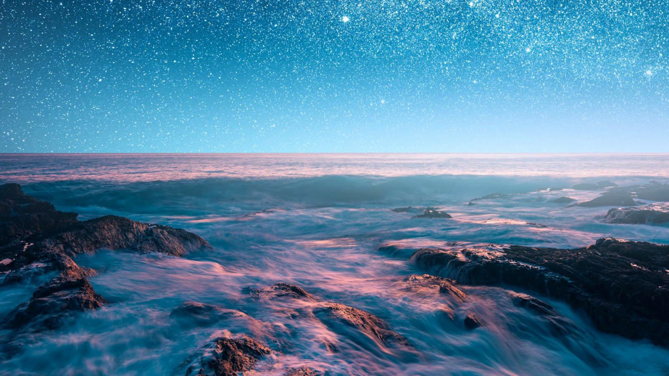 Обои вода, атмосфера, гидроресурсы, природный ландшафт, синий в разрешении 1366x768