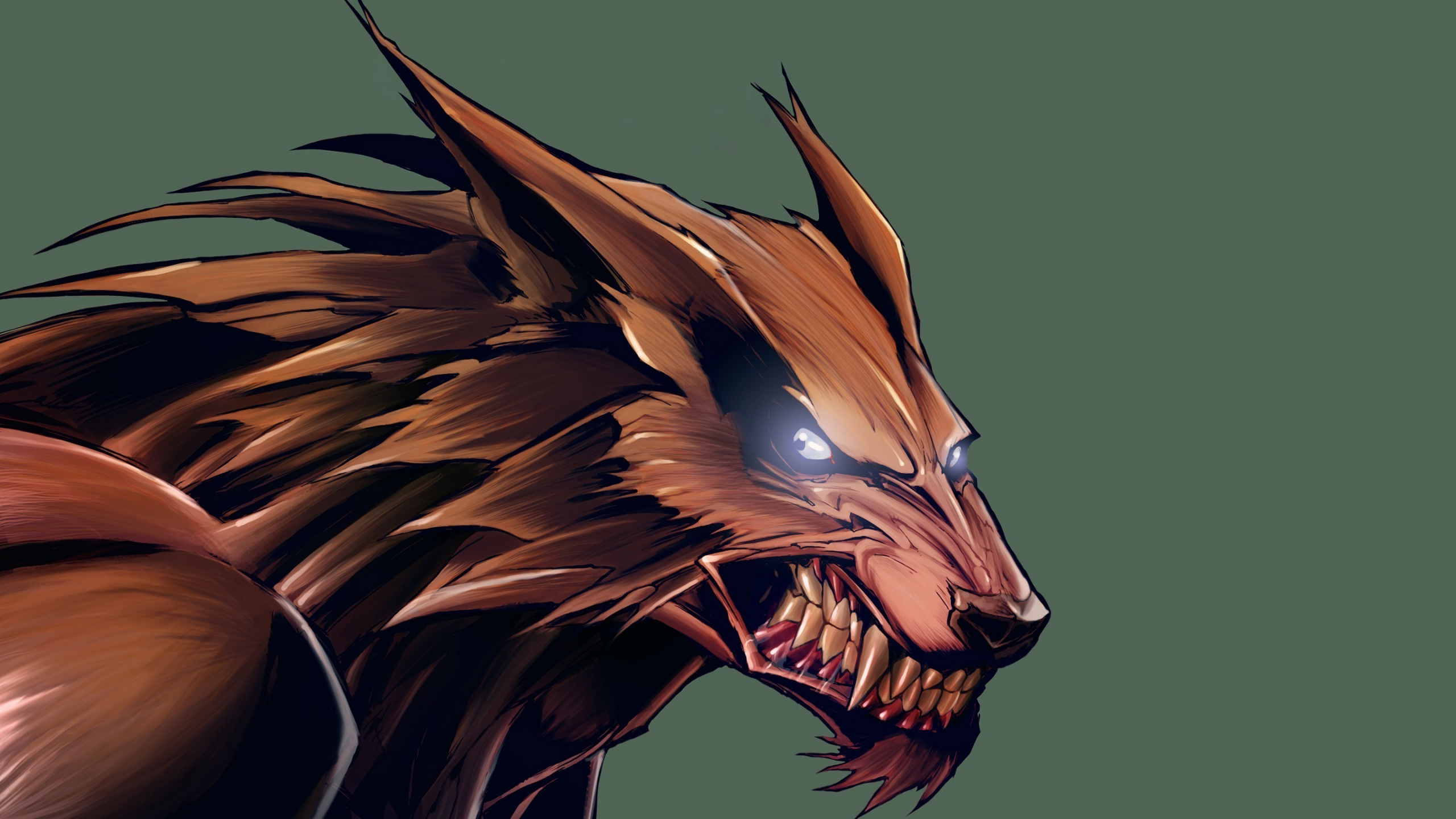 Обои иллюстрация, дракон, мифическое существо, вымышленный персонаж, вымирание в разрешении 2560x1440