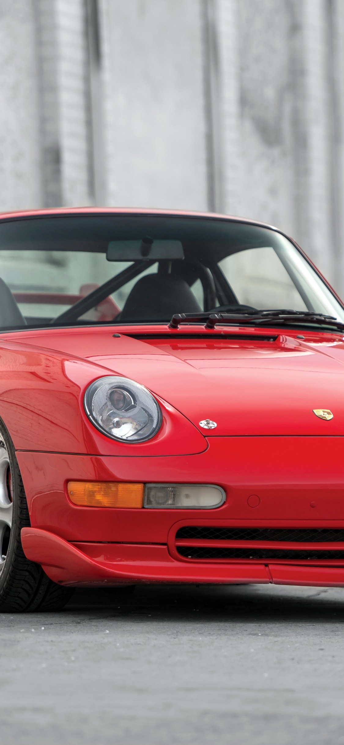 Обои Порше, 1996 Порше 911, авто, Порше 911 993, спорткар в разрешении 1125x2436